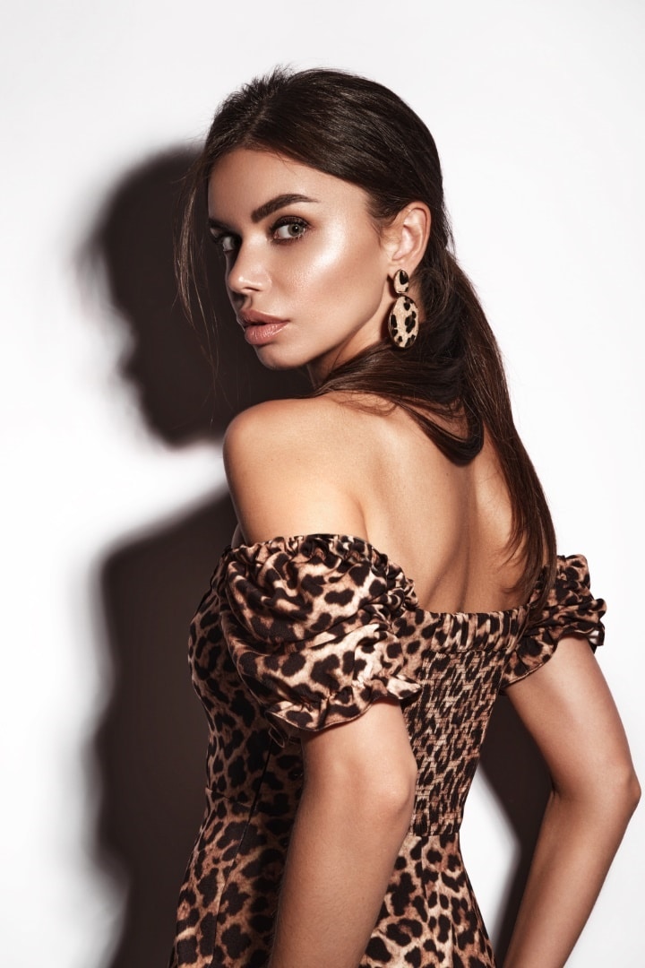 robe leopard chic et sexy