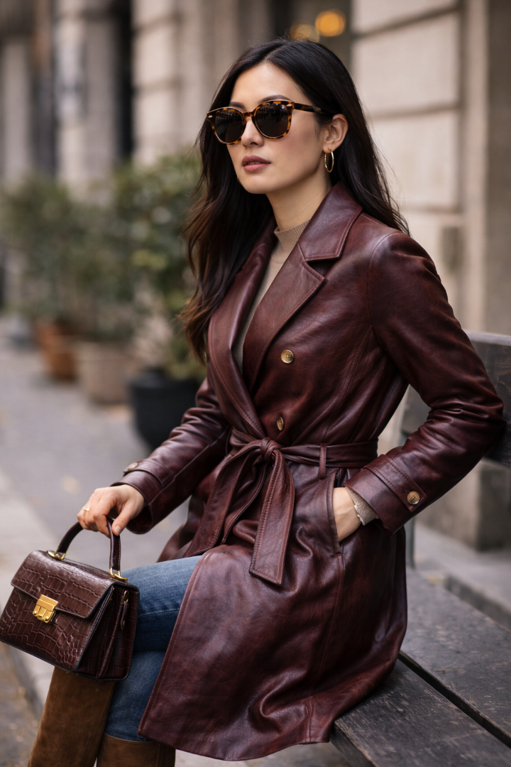 Le manteau mi-long : l’équilibre subtil